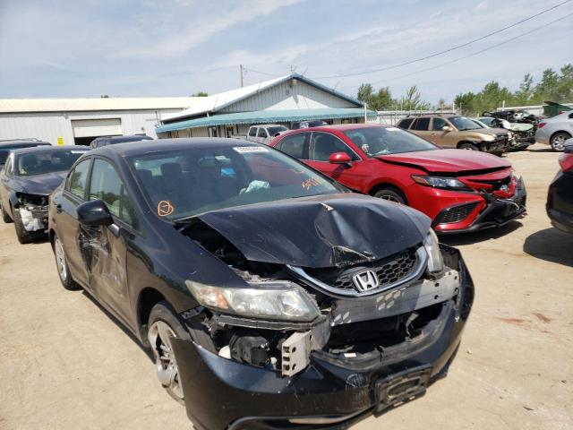 HONDA CIVIC LX 2013 with VIN 2HGFB2F58DH564775 - Photo from auction