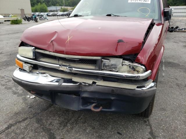 Photo 9 from auction – 2002 CHEVROLET BLAZER with VIN 1GNDT13W52K182808