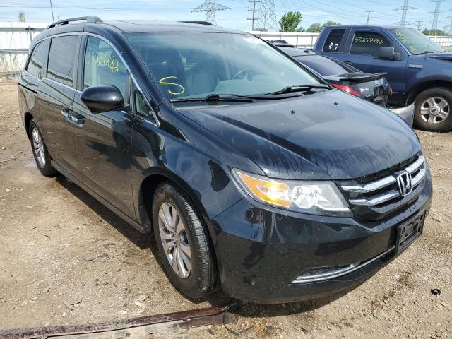 HONDA ODYSSEY EX 2017 with VIN 5FNRL5H69HB010074 - Photo from auction