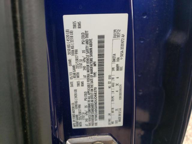 Photo 10 from auction – 2013 FORD ESCAPE SE with VIN 1FMCU0GX9DUD68370