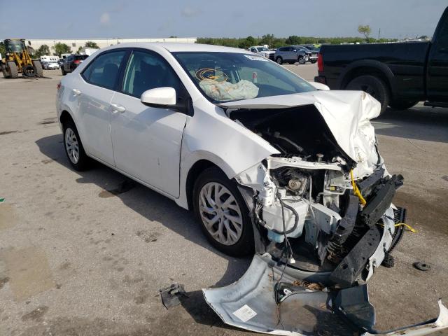 TOYOTA COROLLA L 2018 with VIN 5YFBURHE6JP770728 - Photo from auction