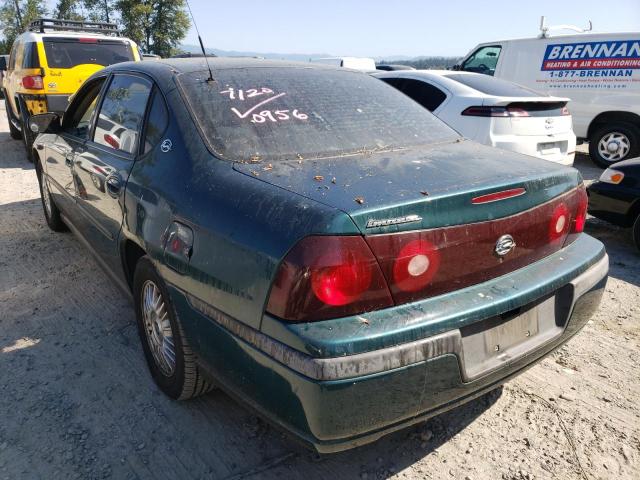 Photo 3 from auction – 2001 CHEVROLET IMPALA with VIN 2G1WF52K319273552