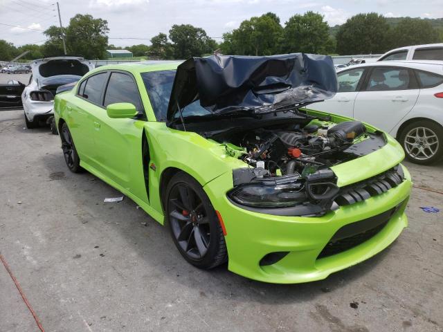 DODGE CHARGER SC 2019 with VIN 2C3CDXGJ0KH742569 - Photo from auction