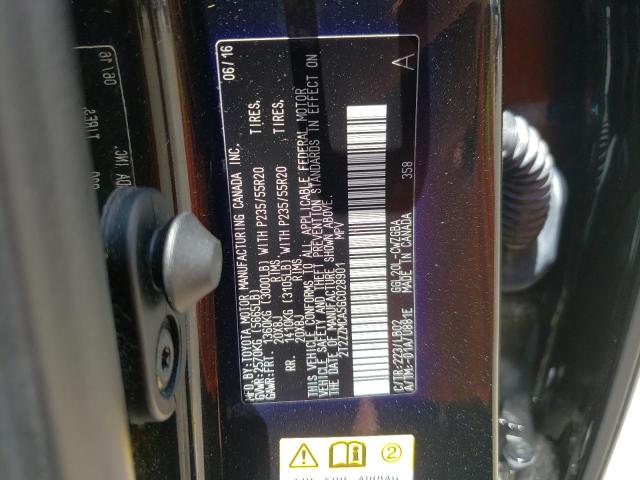 Photo 10 from auction – 2016 LEXUS RX 350 with VIN 2T2ZZMCA5GC028901
