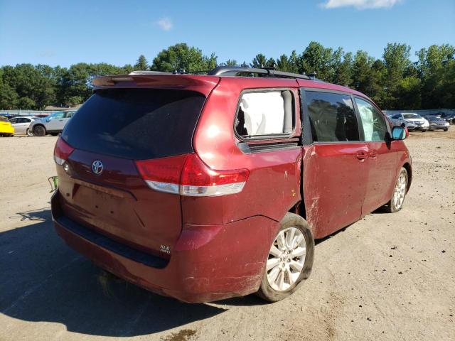 Photo 4 from auction – 2012 TOYOTA SIENNA XLE with VIN 5TDDK3DC4CS033022