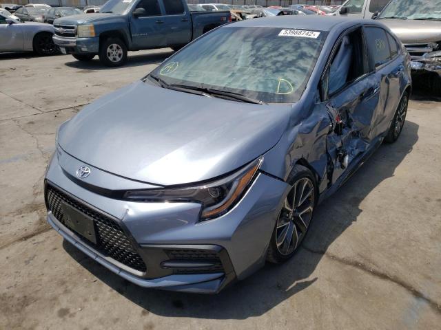 Photo 2 from auction – 2021 TOYOTA COROLLA SE with VIN 5YFS4MCE5MP073890