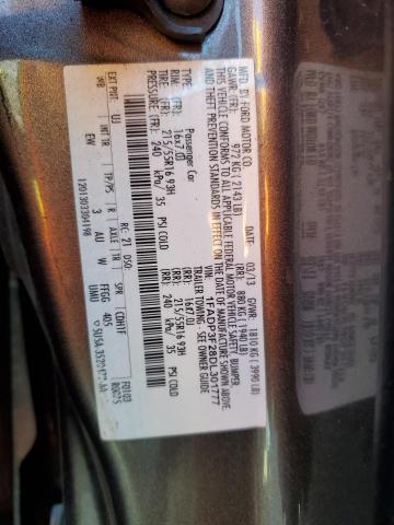 Photo 10 from auction – 2013 FORD FOCUS SE with VIN 1FADP3F28DL301777