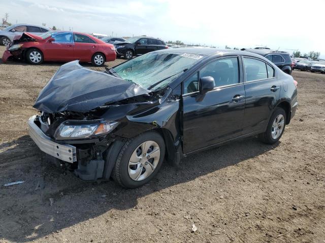 Photo 2 from auction – 2013 HONDA CIVIC LX with VIN 2HGFB2F52DH599151