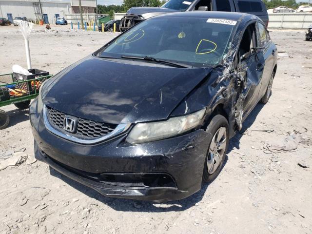 Photo 2 from auction – 2015 HONDA CIVIC LX with VIN 19XFB2F53FE233079