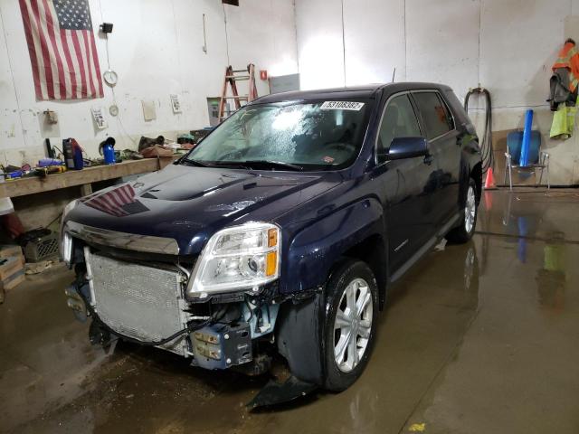 Photo 2 from auction – 2017 GMC TERRAIN SL with VIN 2GKALMEK2H6208708