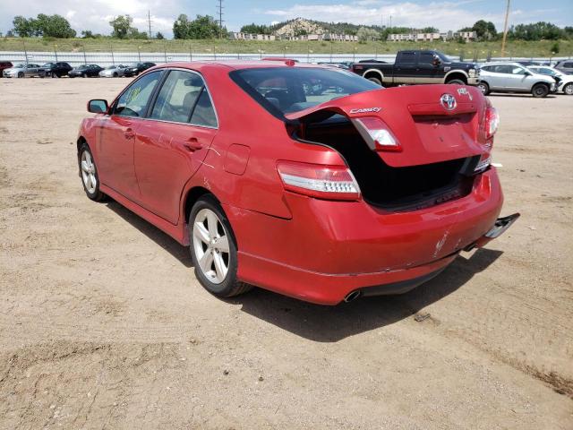 Photo 3 from auction – 2011 TOYOTA CAMRY BASE with VIN 4T1BF3EK8BU704120