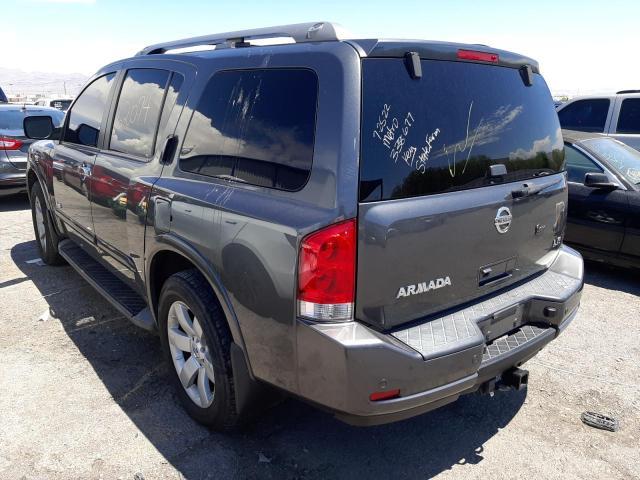 Photo 3 from auction – 2008 NISSAN ARMADA SE with VIN 5N1AA08C38N601607