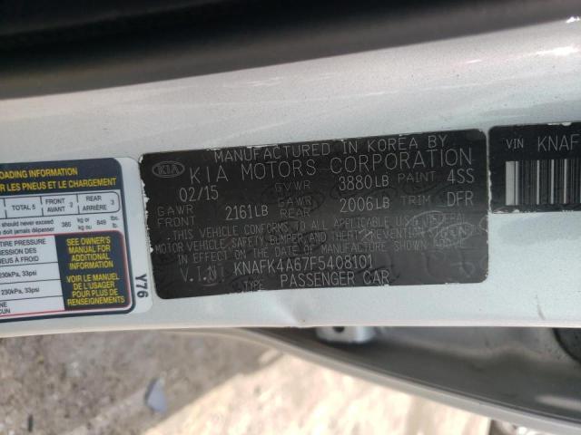Photo 10 from auction – 2015 KIA FORTE LX with VIN KNAFK4A67F5408101