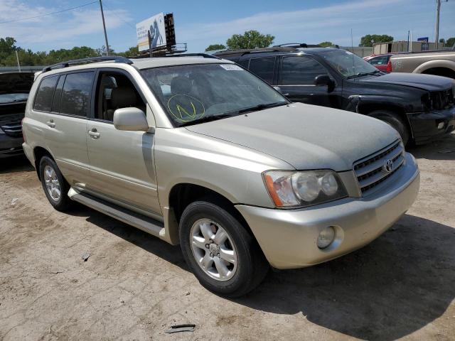 TOYOTA HIGHLANDER 2003 with VIN JTEHF21A730122746 - Photo from auction