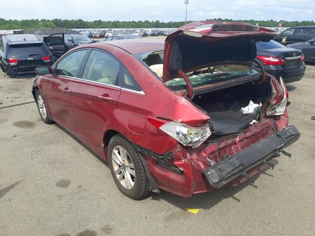 Photo 3 from auction – 2013 HYUNDAI SONATA GLS with VIN 5NPEB4AC2DH599881