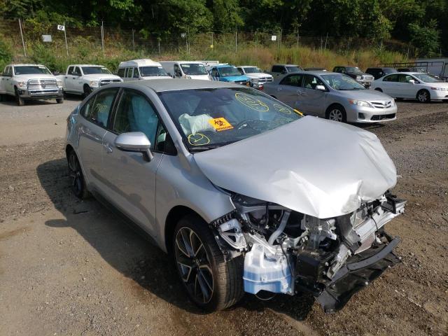 TOYOTA COROLLA SE 2022 with VIN 5YFS4MCEXNP121448 - Photo from auction