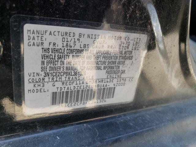 Photo 10 from auction – 2019 NISSAN VERSA NOTE with VIN 3N1CE2CP8KL361326