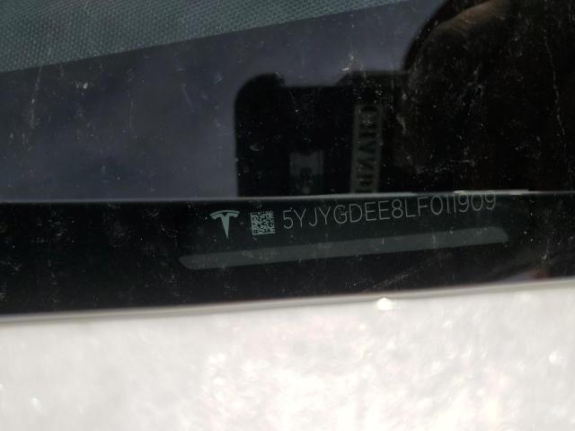 Photo 10 from auction – 2020 TESLA MODEL Y with VIN 5YJYGDEE8LF011909