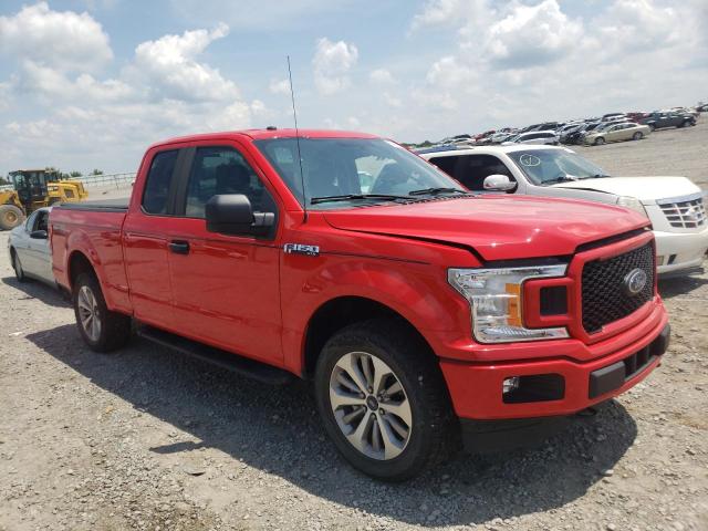 FORD F150 SUPER 2018 with VIN 1FTEX1EP6JFA15677 - Photo from auction