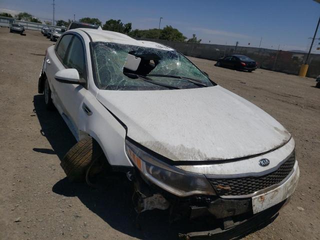 KIA OPTIMA LX 2018 with VIN 5XXGT4L31JG198543 - Photo from auction