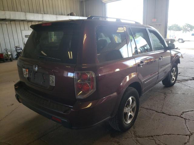 Photo 4 from auction – 2008 HONDA PILOT EXL with VIN 5FNYF18528B005351