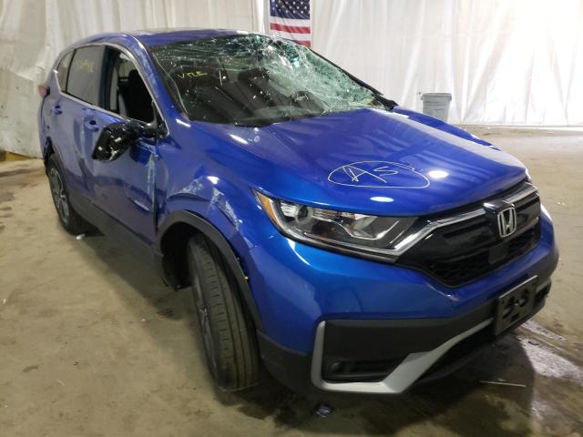 HONDA CR-V EX 2021 with VIN 7FARW2H57ME014412 - Photo from auction