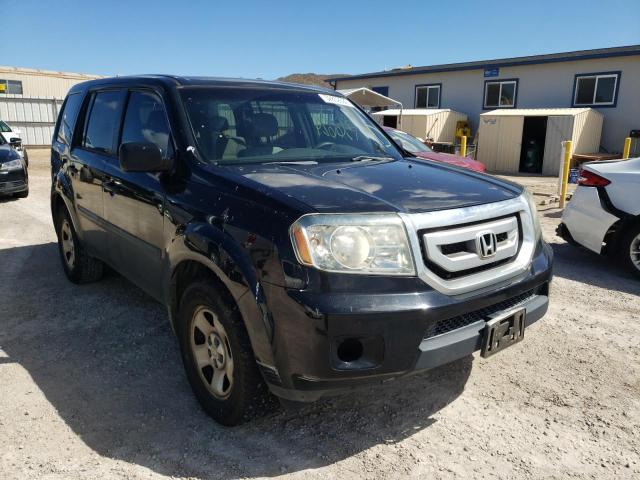 HONDA PILOT LX 2011 with VIN 5FNYF3H24BB055869 - Photo from auction