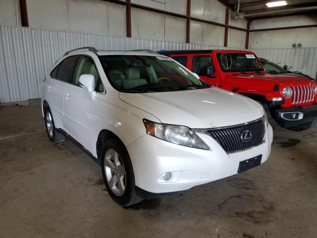 LEXUS RX 350 2010 with VIN 2T2BK1BAXAC041303 - Photo from auction
