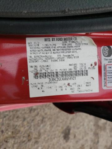 Photo 10 from auction – 2010 LINCOLN MKZ with VIN 3LNHL2GC4AR654521