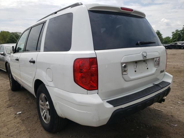Photo 3 from auction – 2004 HONDA PILOT EXL with VIN 2HKYF18504H518206