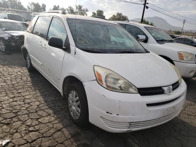 TOYOTA SIENNA CE 2005 with VIN 5TDZA23C55S384979 - Photo from auction