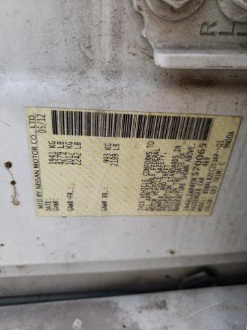 Photo 10 from auction – 2012 NISSAN ALTIMA BAS with VIN 1N4AL2AP4CN570065