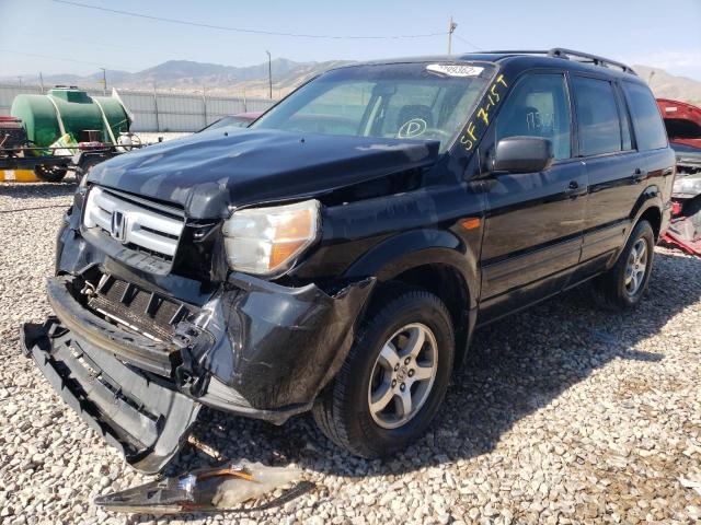 Photo 2 from auction – 2007 HONDA PILOT LX with VIN 5FNYF18177B022092