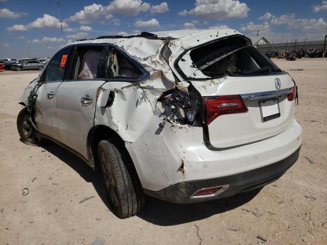 Photo 3 from auction – 2014 ACURA MDX ADVANC with VIN 5FRYD3H82EB012659