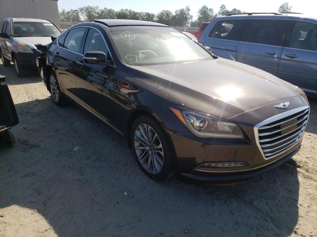 GENESIS G80 BASE 2017 with VIN KMHGN4JE3HU195318 - Photo from auction