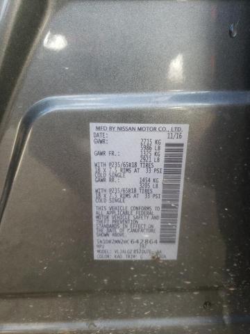 Photo 10 from auction – 2017 NISSAN PATHFINDER with VIN 5N1DR2MN2HC642864