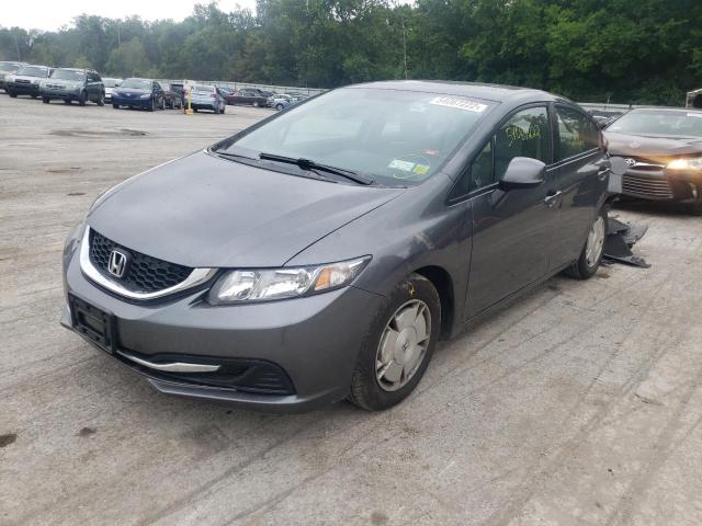 Photo 2 from auction – 2013 HONDA CIVIC HF with VIN 2HGFB2F61DH530699