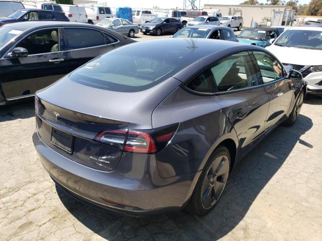 Photo 4 from auction – 2022 TESLA MODEL 3 with VIN 5YJ3E1EB4NF189727