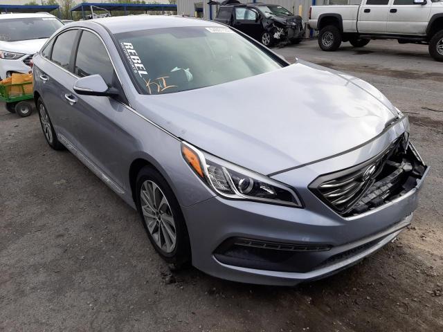 HYUNDAI SONATA SPO 2015 with VIN 5NPE34AF2FH060526 - Photo from auction