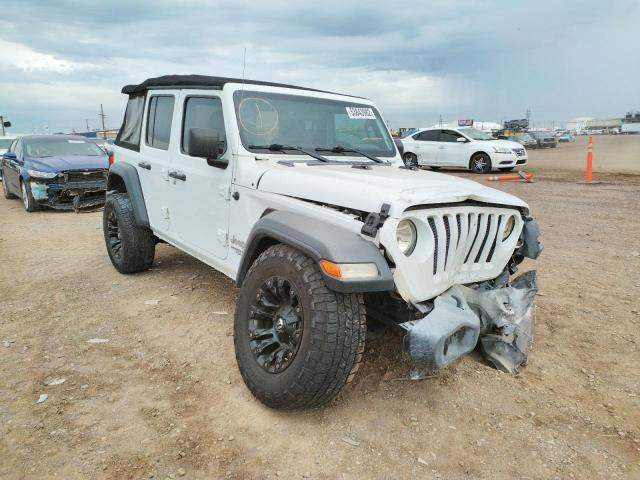 JEEP WRANGLER U 2018 with VIN 1C4HJXDG2JW166096 - Photo from auction