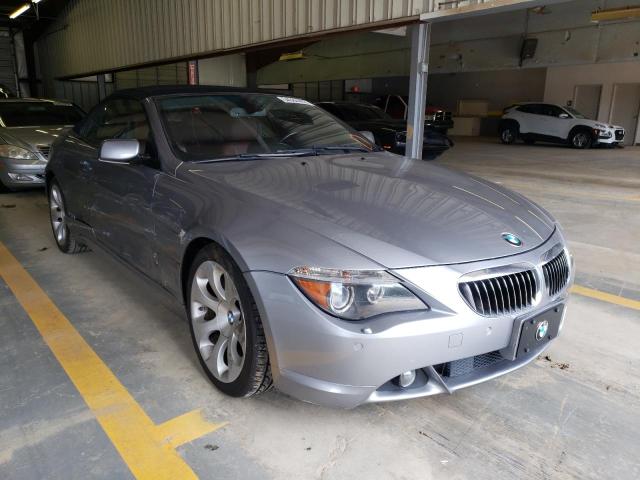 BMW 650 I 2007 with VIN WBAEK13537CN72375 - Photo from auction