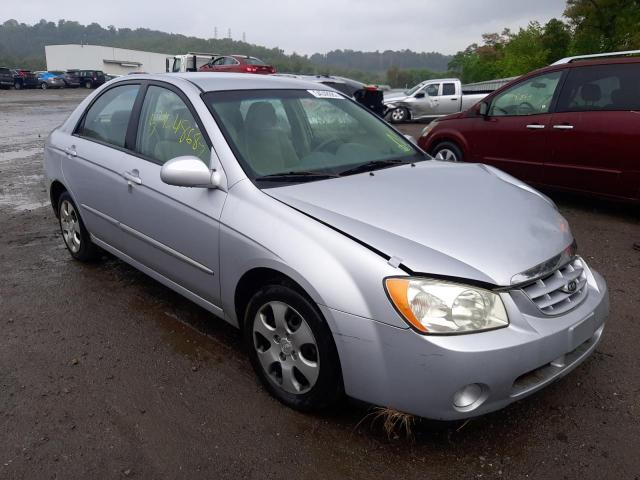 KIA SPECTRA LX 2006 with VIN KNAFE121365262837 - Photo from auction