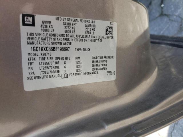 Photo 10 from auction – 2011 CHEVROLET SILVERADO with VIN 1GC1KXC86BF198897