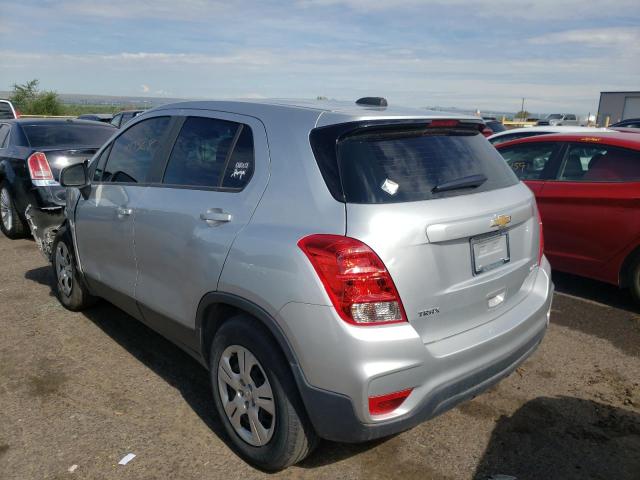 Photo 3 from auction – 2017 CHEVROLET TRAX LS with VIN 3GNCJKSB8HL160900