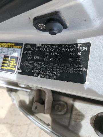 Photo 10 from auction – 2009 KIA RONDO BASE with VIN KNAFG528197222876