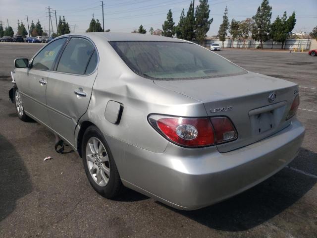 Photo 3 from auction – 2004 LEXUS ES 330 with VIN JTHBA30G045017408