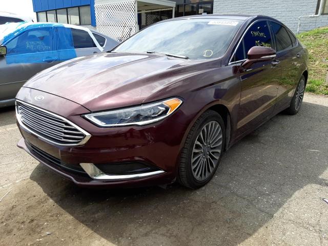 Photo 2 from auction – 2018 FORD FUSION SE with VIN 3FA6P0HD8JR262109