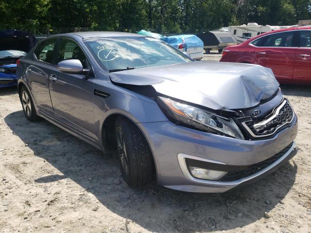 KIA OPTIMA HYB 2011 with VIN KNAGM4AD4B5000520 - Photo from auction