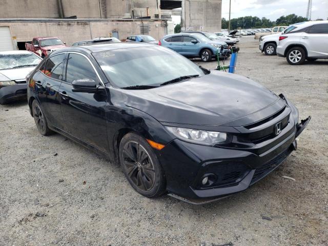 HONDA CIVIC EX 2017 with VIN SHHFK7H55HU402248 - Photo from auction