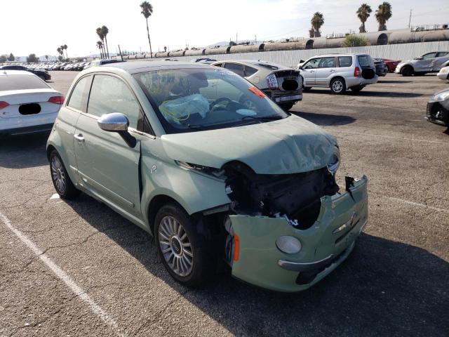 FIAT 500 LOUNGE 2012 with VIN 3C3CFFCR2CT229381 - Photo from auction